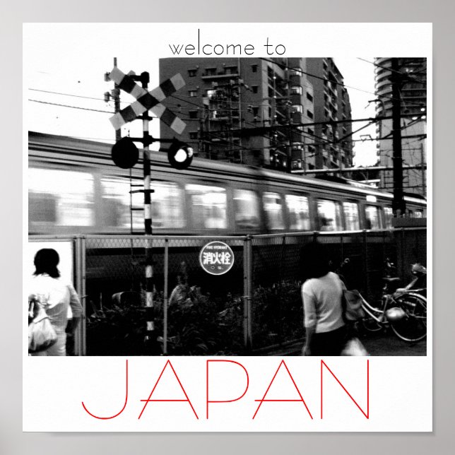 Affiches bienvenue au Japon (Devant)