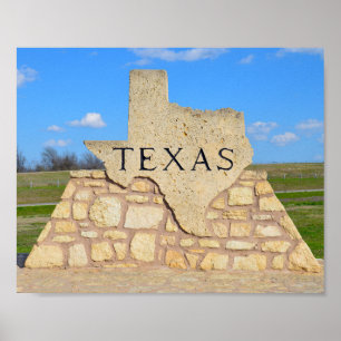 Affiches Bienvenue au Texas