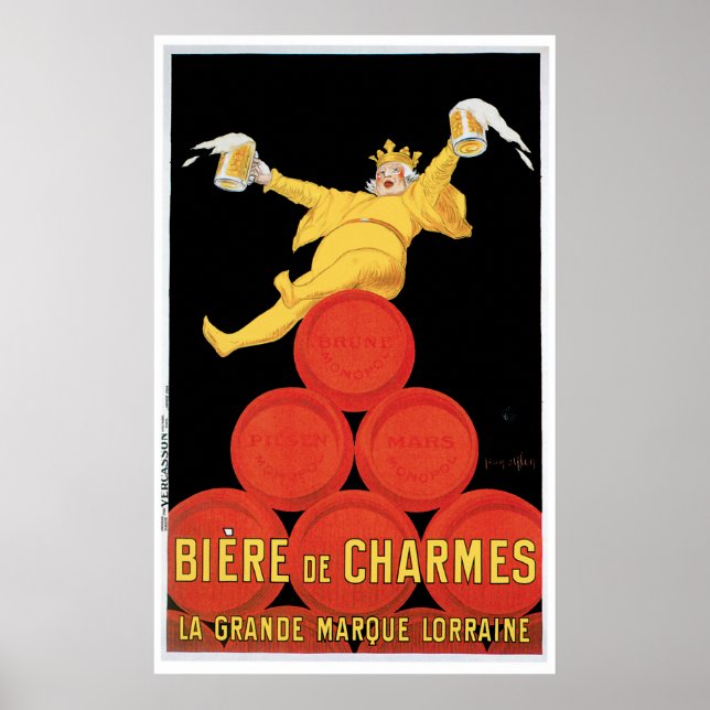 Affiches Biere de Charmes Poster-prices start at 11.20 (Devant)