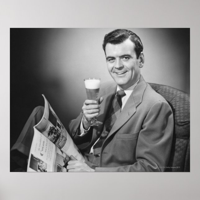 Affiches Bière froide (Devant)