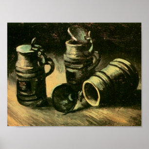 Affiches Bière Tankards Van Gogh Art
