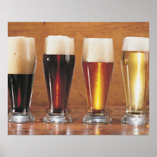 Affiches Bières et bières assorties (Devant)