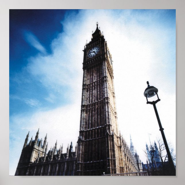 Affiches Big ben london (Devant)