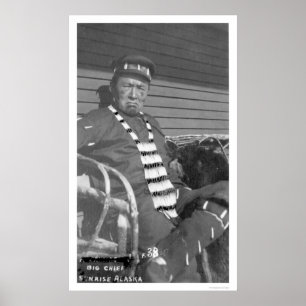 Affiches Big Chief Sunrise Alaska 1916