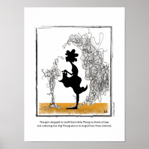 Affiches BIG THING dessin d'Ellen Elliott