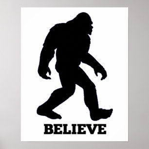 Affiches Bigfoot CROYEVE Poster! Sasquatch