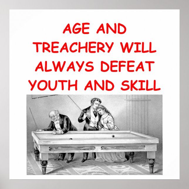 Affiches billard (Devant)