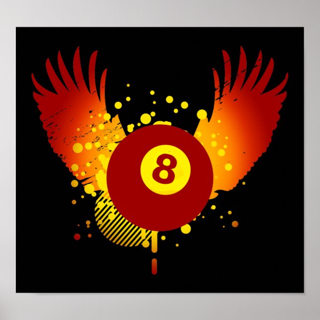 Affiches billard hi-fi (Devant)