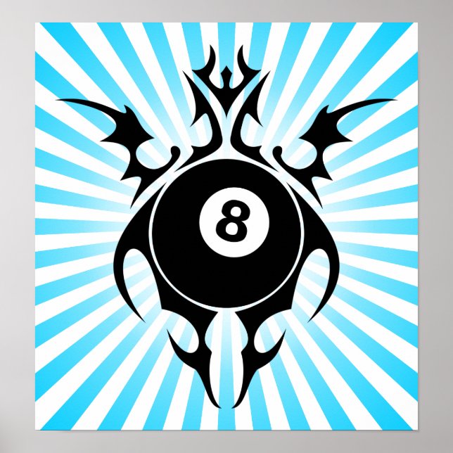 Affiches billard : tribalz (Devant)