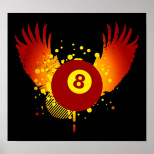 Affiches billards de haute fidélité