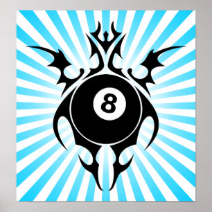Affiches billards : tribalz
