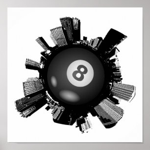 Affiches Billiard City