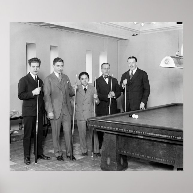 Affiches Billiards : 1927 (Devant)