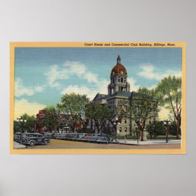 Affiches Billings, Montana (Devant)