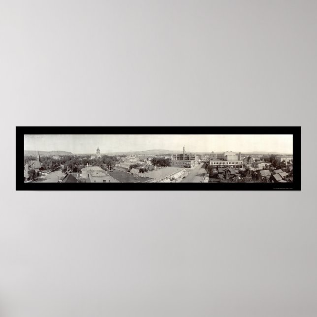 Affiches Billings, MT Photo 1915 (Devant)