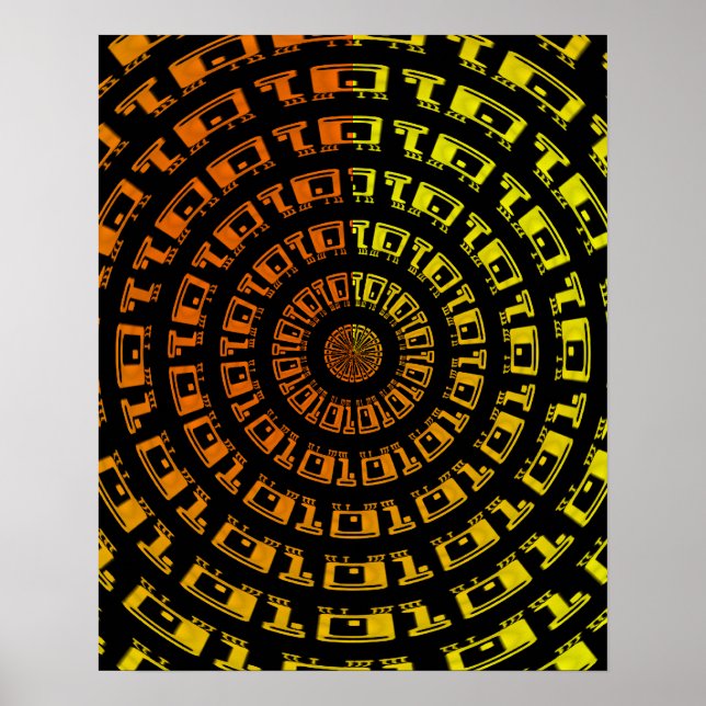 Affiches Binary Vortex (Devant)