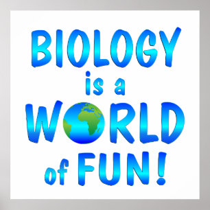 Affiches Biologie amusant