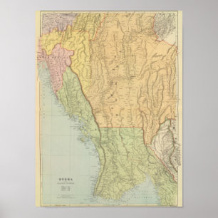 Affiches Birmanie et pays limitrophes