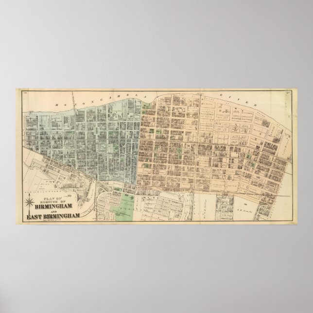 Affiches Birmingham, E Birmingham (Devant)