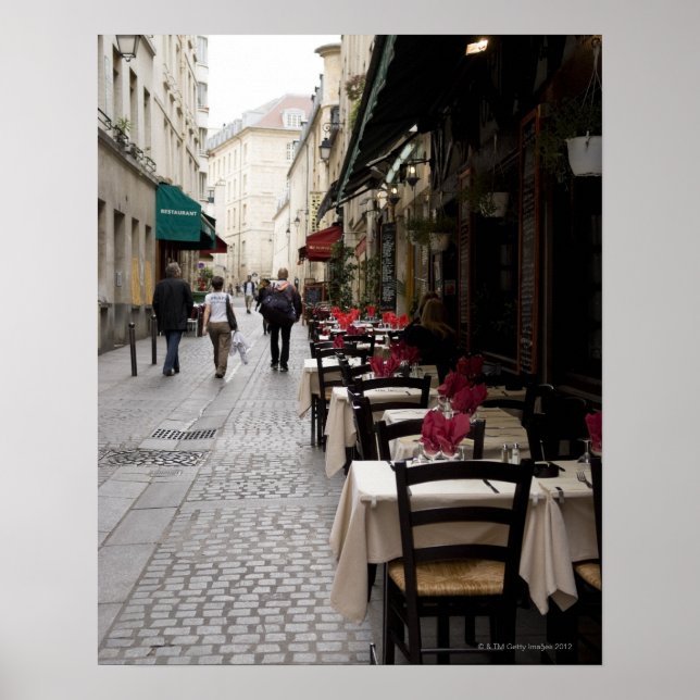 Affiches Bistro à Paris 2 (Devant)