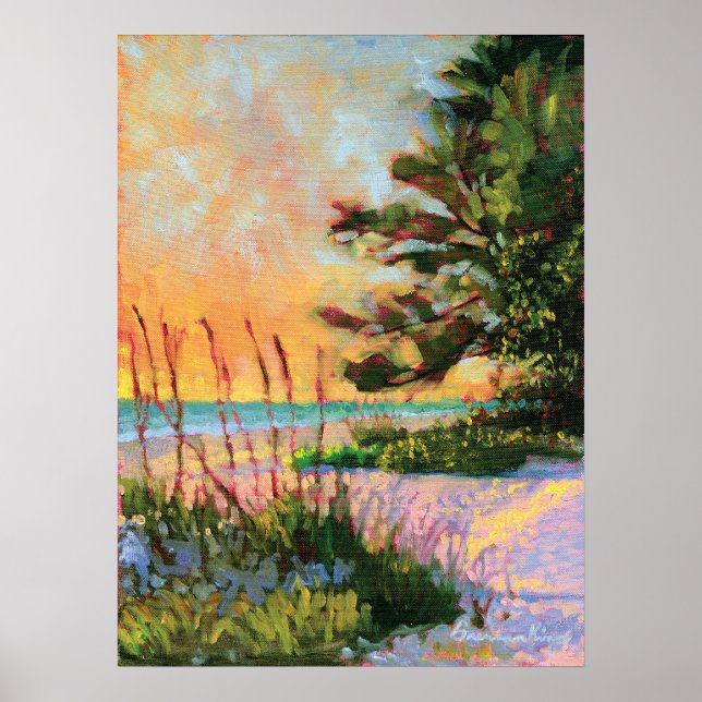 Affiches Bistro de plage (Devant)