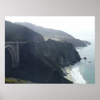 Affiches Bixby Bridge, Highway 1 en Californie