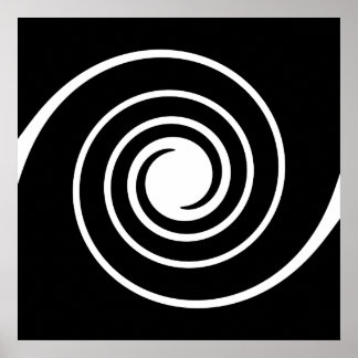 Affiches Black and White Twist.