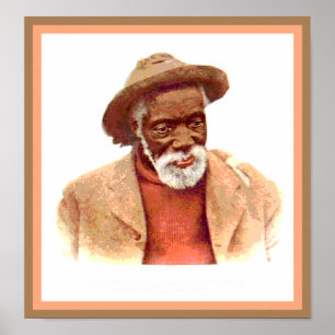Affiches Black Anerica Vintage Art Man
