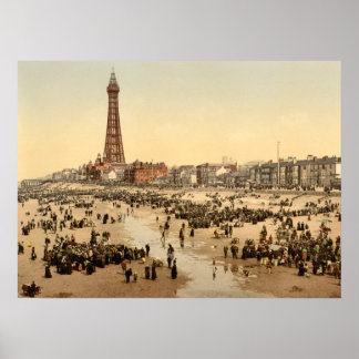Affiches Blackpool Tower II, Lancashire, England
