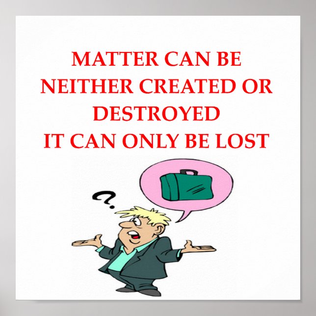 Affiches blague physique (Devant)