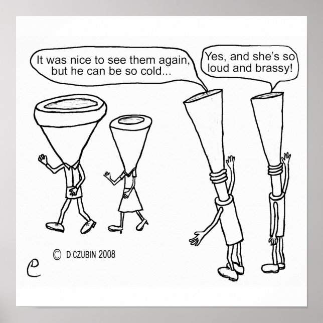 Affiches Blanc laiton froid (Devant)