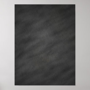 Affiches Blanc noir gris de panneau de craie d'arrière -