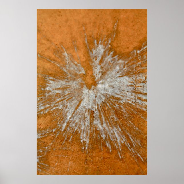 Affiches Blanc sur Gold Paintball (Devant)