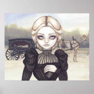 Affiches Bleak Mourning Art Imprimer gothique victorien