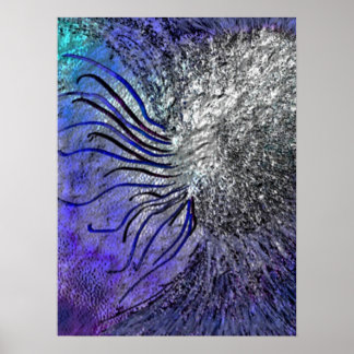Affiches Bleu