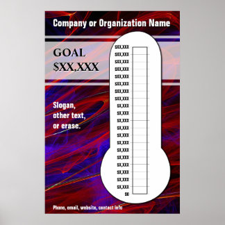 Affiches Bleu coloré et graphique Magenta