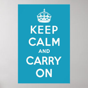 Affiches Bleu des Caraïbes