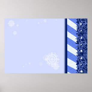 Affiches Bleu d'hiver