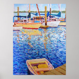 Affiches "Bleu d'outre-mer "