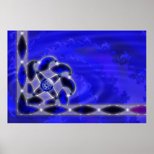 Affiches Bleu en mer