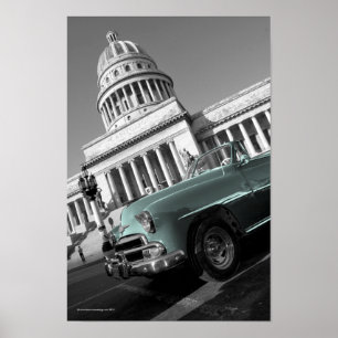 Affiches Bleu frais de Capitolio