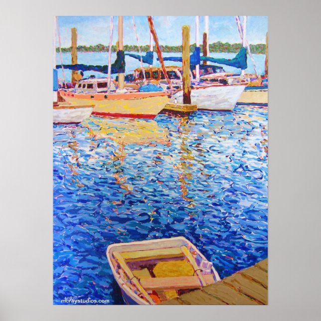 Affiches "Bleu Ultramarine" (Devant)