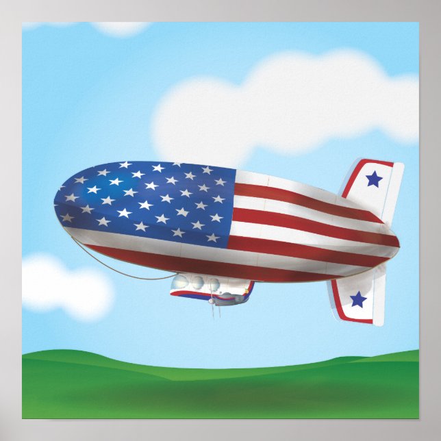 Affiches Blimp USA (Devant)