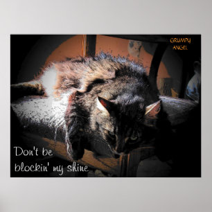 Affiches Blockin' my shire - Grumpy Angel