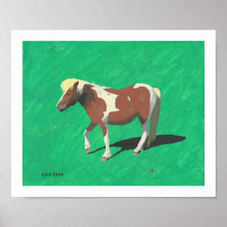 Affiches Blonde Horse