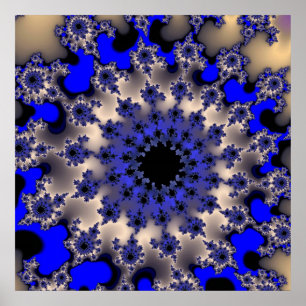 Affiches Blue and Silver Eye