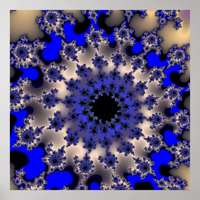 Affiches Blue and Silver Eye (Devant)