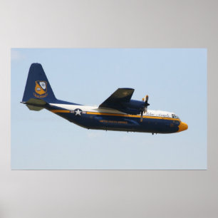 Affiches Blue Angels C-130 - Gras Albert