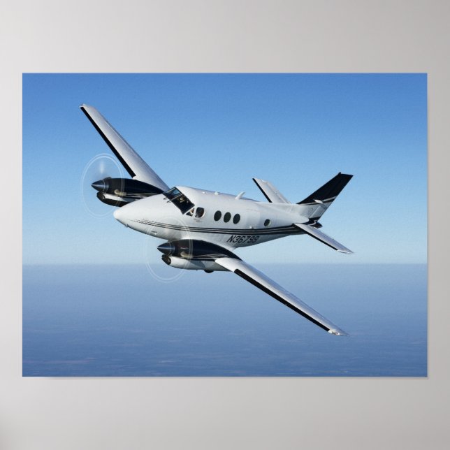 Affiches Blue Haze King Air (Devant)