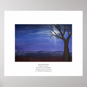 Affiches Blue Moonrise